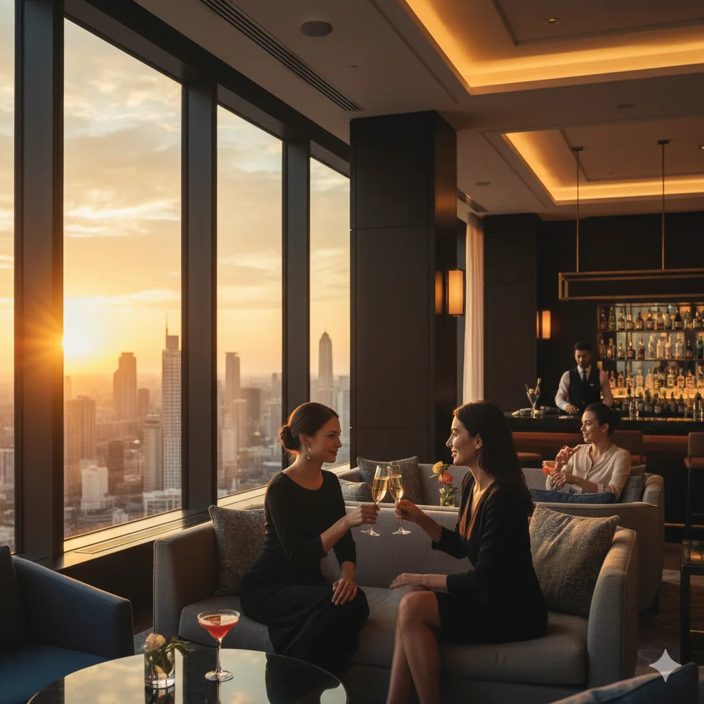 Luxury lounge experience