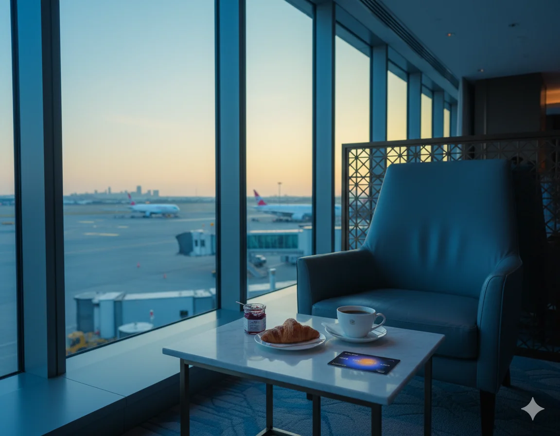 Breakfast with a view